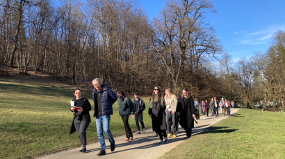 Pravi pomladanski sprehod po parku Tivoli (foto: Barbara Lampič)