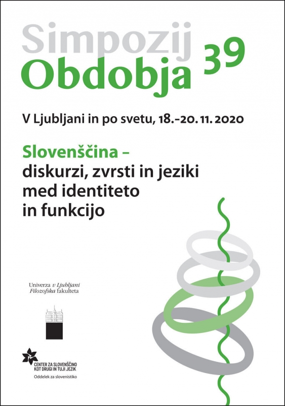 Slovenščina - diskurzi, zvrsti in jeziki med identiteto in funkcijo: Obdobja 39